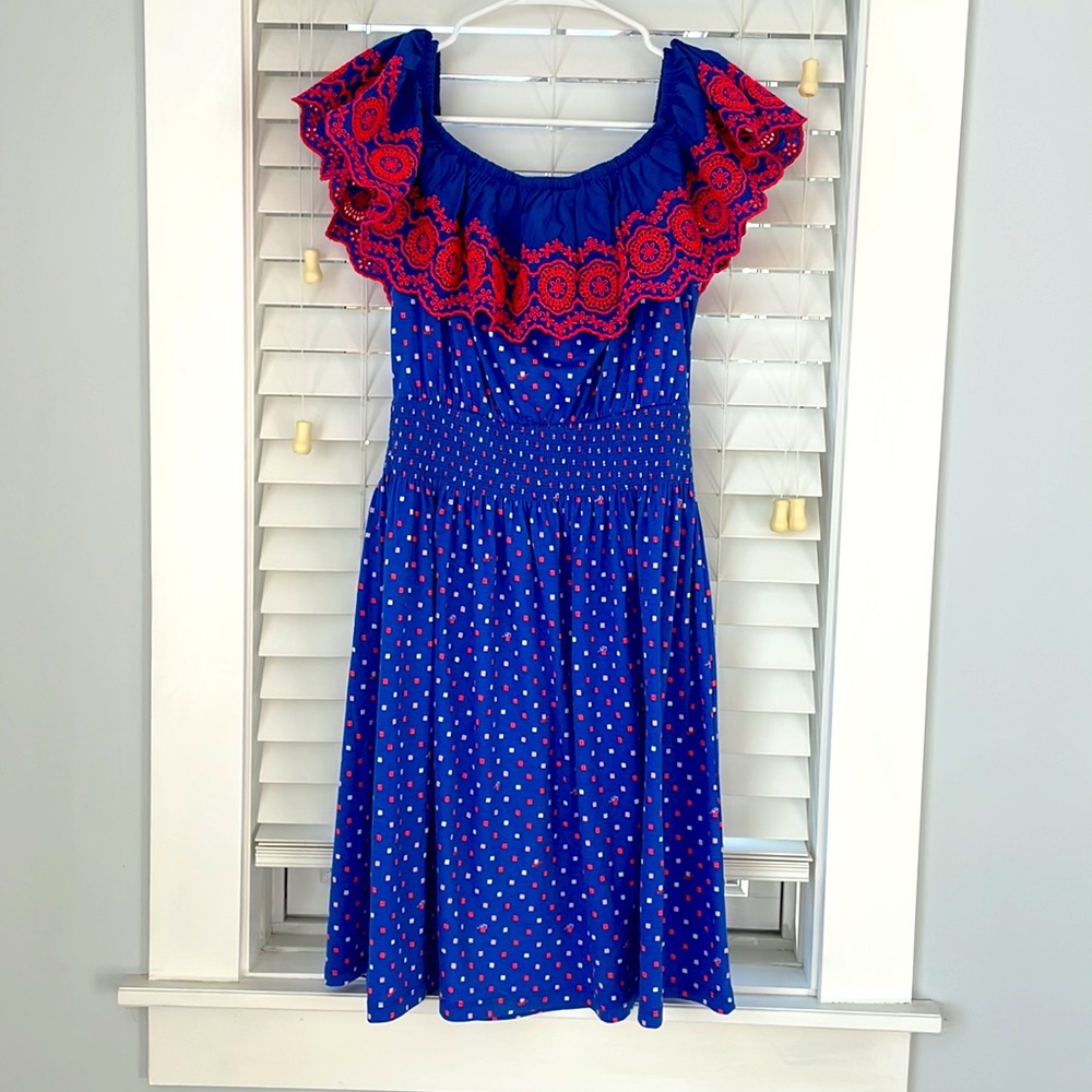 NWT KALAMA OFF THE SHOULDER DRESS - Picture 8 of 8